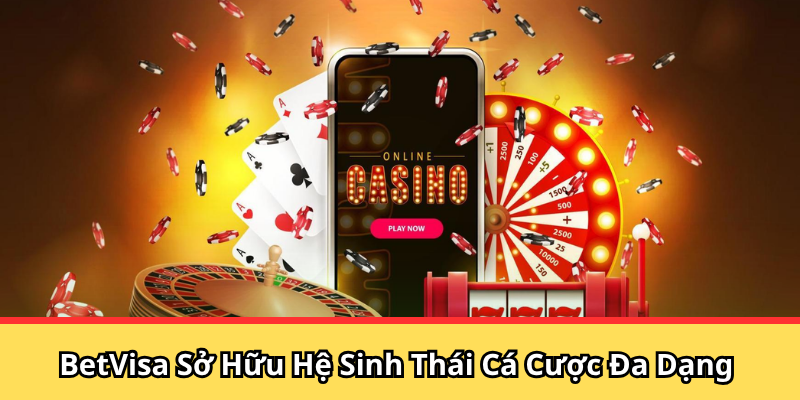 Nhà cái BetVisa sở hữu hệ sinh thái cá cược đa dạng